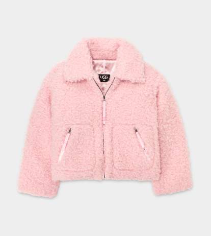 Ugg pink jacket new arrivals